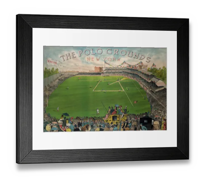 Framed Print : New York Polo Grounds Framed Print : New York Polo Grounds