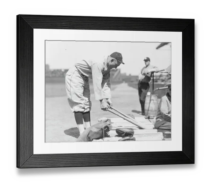 Framed Print : A Careful Decision