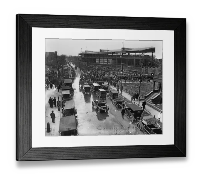 Framed Print : Outside Wrigley Field Framed Print : Outside Wrigley Field