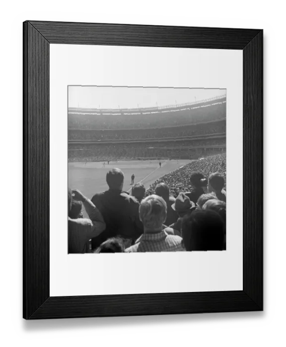 Framed Print : 1969 World Series Game 5: Players & Fans (Mets vs Orioles) Framed Print : 1969 World Series Game 5: Players & Fans (Mets vs Orioles)