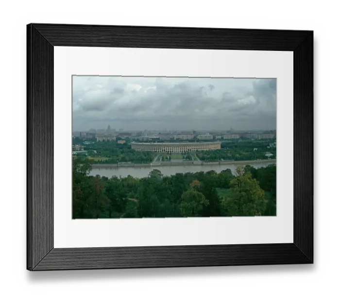 Framed Print : Central Lenin Stadium Framed Print : Central Lenin Stadium
