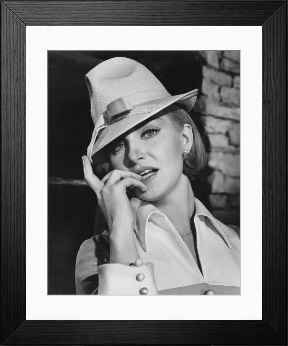 Framed Print : Woodward In Yorn Hat Framed Print : Woodward In Yorn Hat