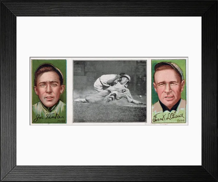 Framed Print : Portrait Of Tinker, Evers, And Chance Framed Print : Portrait Of Tinker, Evers, And Chance