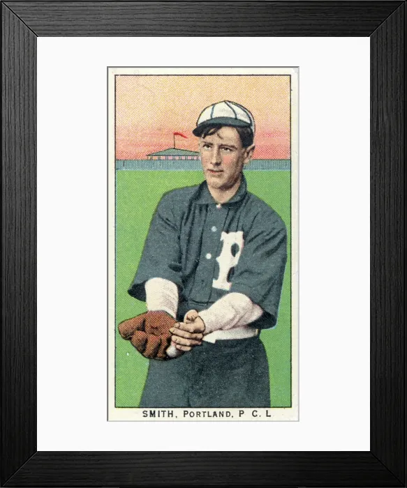 Framed Print : Cigarette Card Of Portland's Smith Framed Print : Cigarette Card Of Portland's Smith