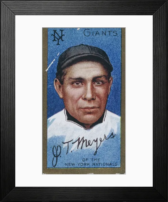 Framed Print : Chief Meyers Tobacco Card Framed Print : Chief Meyers Tobacco Card