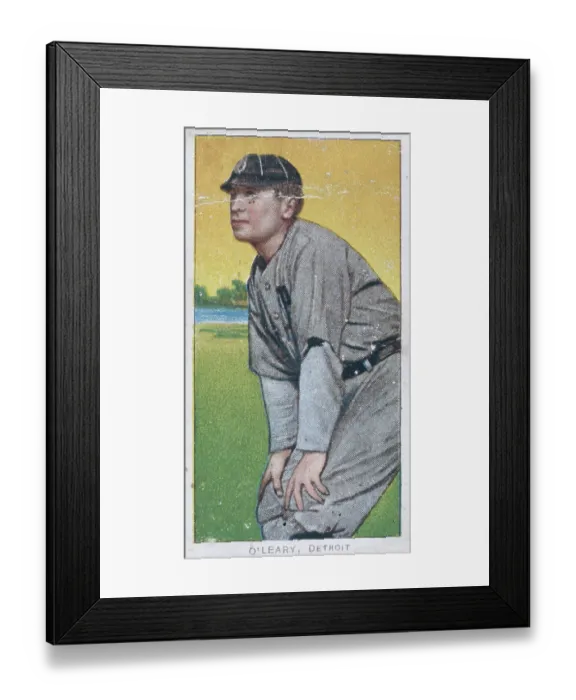 Framed Print : Charley O'Leary Tobacco Card Framed Print : Charley O'Leary Tobacco Card