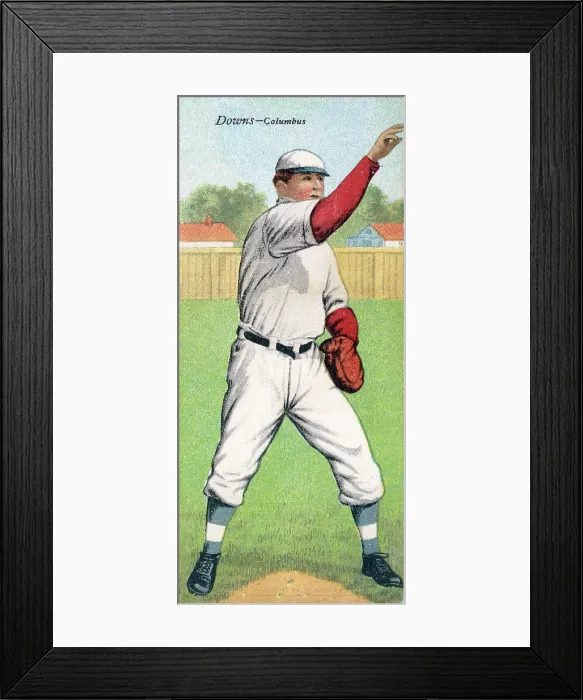 Framed Print : Cigarette Card Of Red Downs Framed Print : Cigarette Card Of Red Downs
