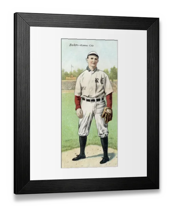 Framed Print : Cigarette Card Of Howard Baker Framed Print : Cigarette Card Of Howard Baker