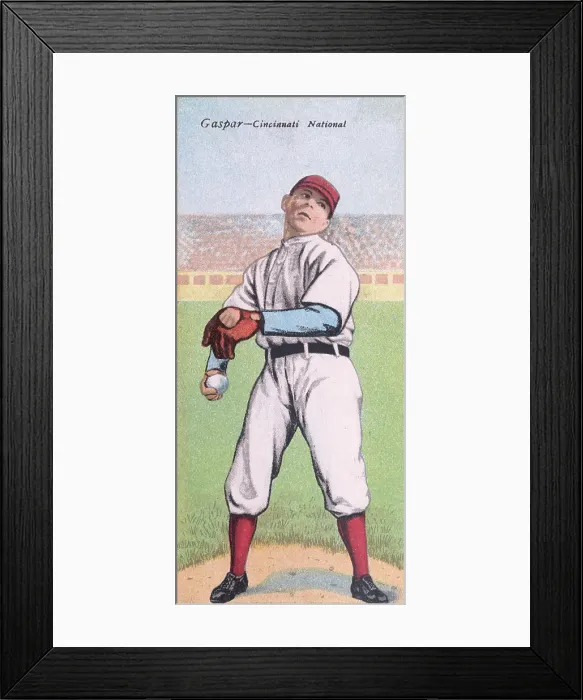 Framed Print : Cigarette Card Of Red Gaspar Framed Print : Cigarette Card Of Red Gaspar