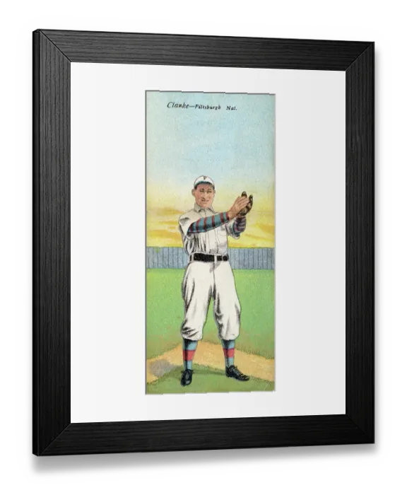 Framed Print : Cigarette Card Of Fred Clarke Framed Print : Cigarette Card Of Fred Clarke