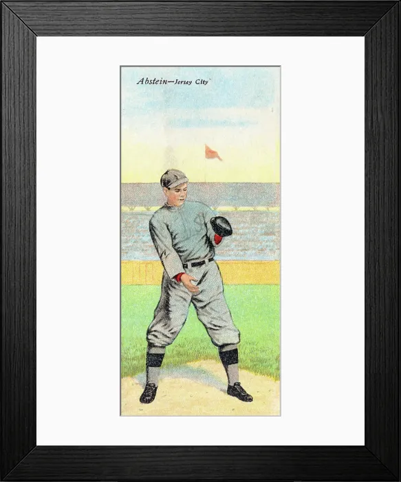 Framed Print : Cigarette Card Of Bill Abstein Framed Print : Cigarette Card Of Bill Abstein