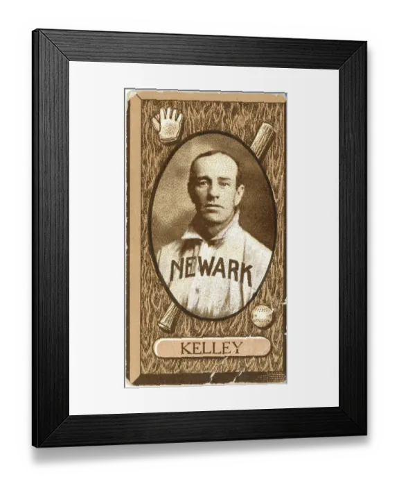 Framed Print : John Kelly Baseball Card Framed Print : John Kelly Baseball Card