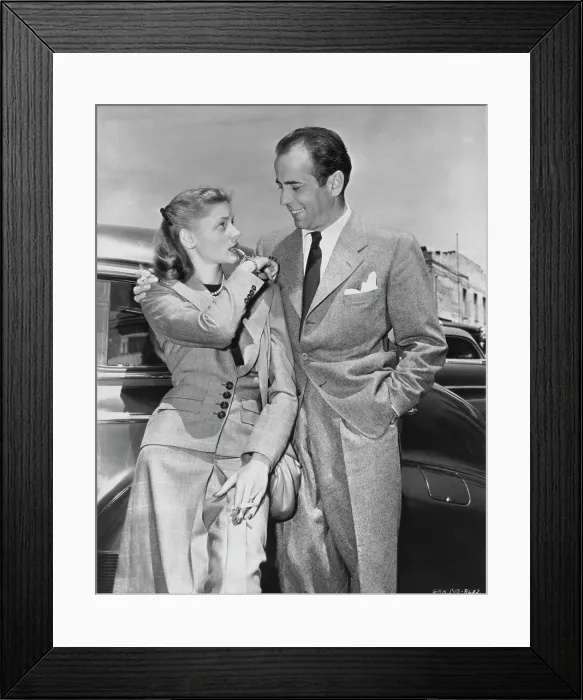 Framed Print : Bogart And Bacall Framed Print : Bogart And Bacall