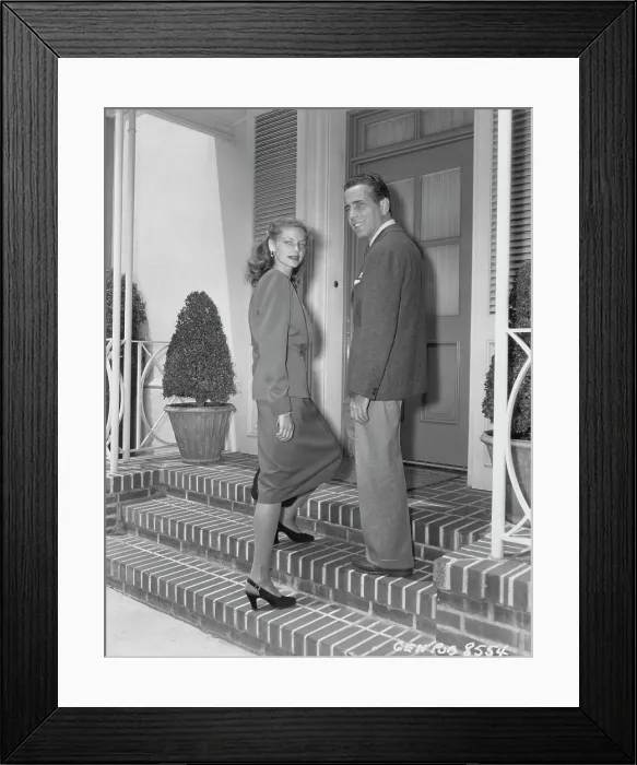 Framed Print : Bogart And Bacall Framed Print : Bogart And Bacall