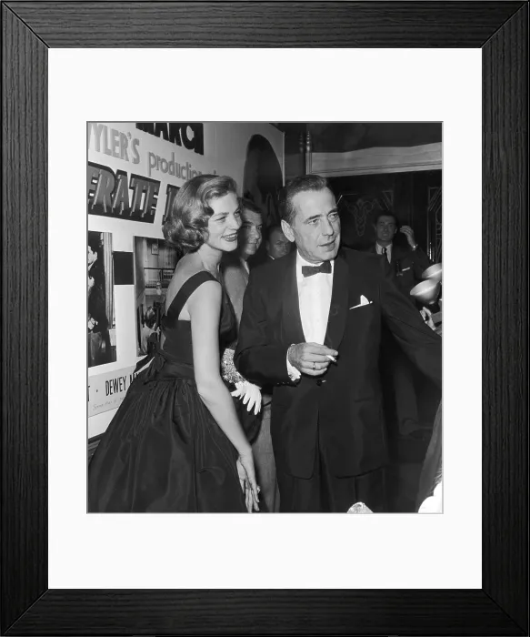 Framed Print : Bogie And Bacall Framed Print : Bogie And Bacall