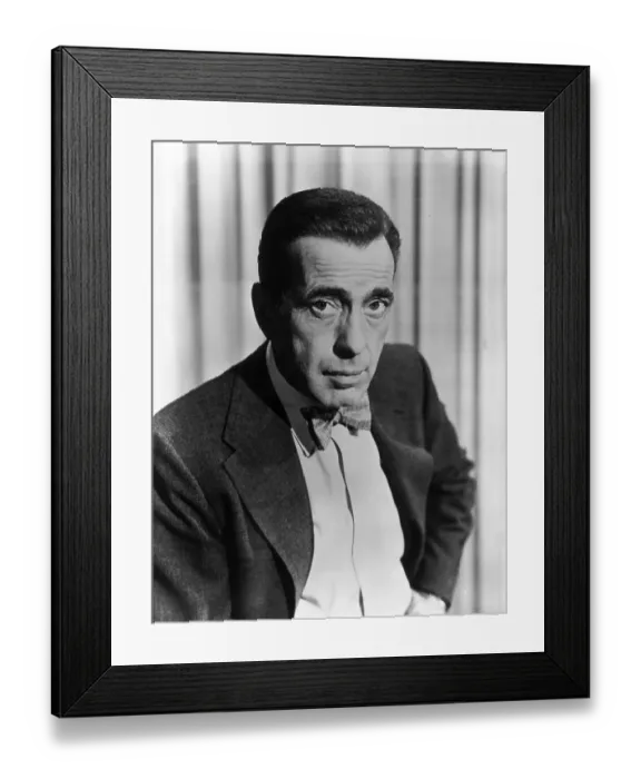Framed Print : Humphrey Bogart Framed Print : Humphrey Bogart