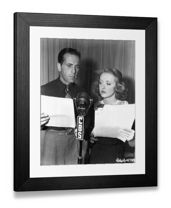Framed Print : Bogey And Bette Framed Print : Bogey And Bette