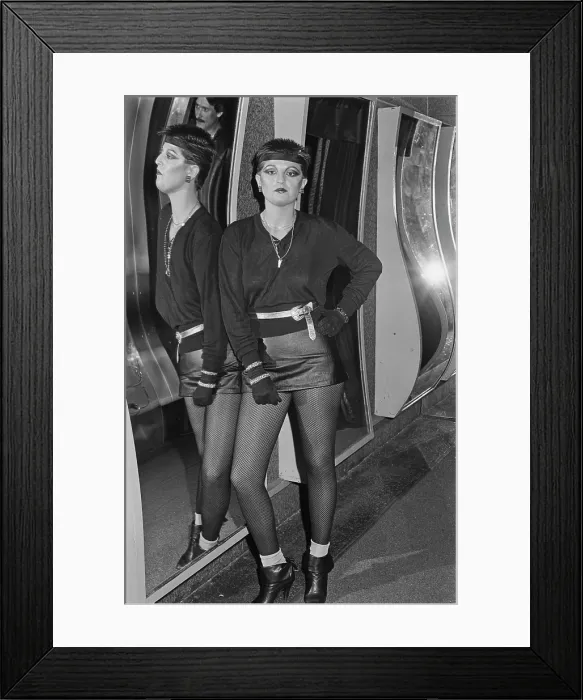 Framed Print : Punk Fashions, 1980 Framed Print : Punk Fashions, 1980