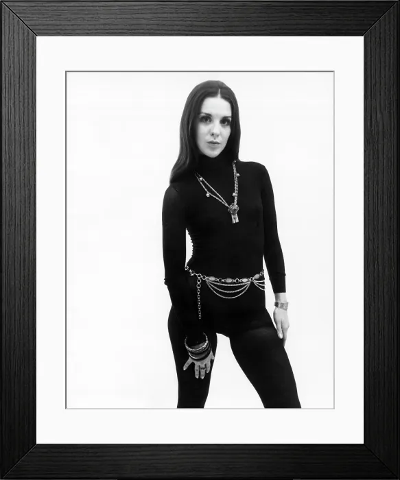 Framed Print : Hip 1970 Fashion