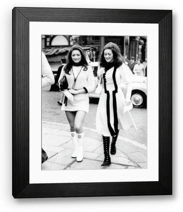 Framed Print : Mini And Midi Skirts Framed Print : Mini And Midi Skirts