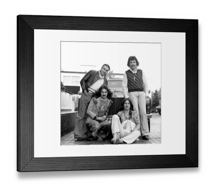 Framed Print : Black Sabbath In London