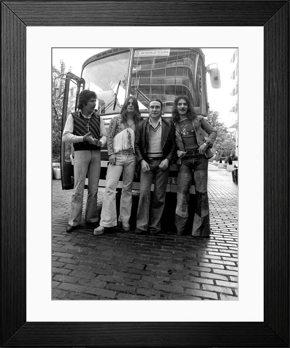 Framed Print : Black Sabbath In London