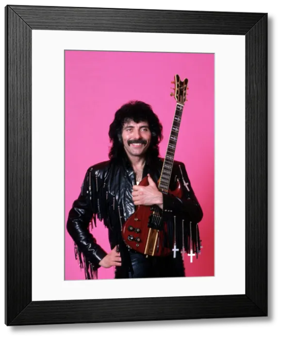 Framed Print : Tony Iommi Of Black Sabbath In Detroit