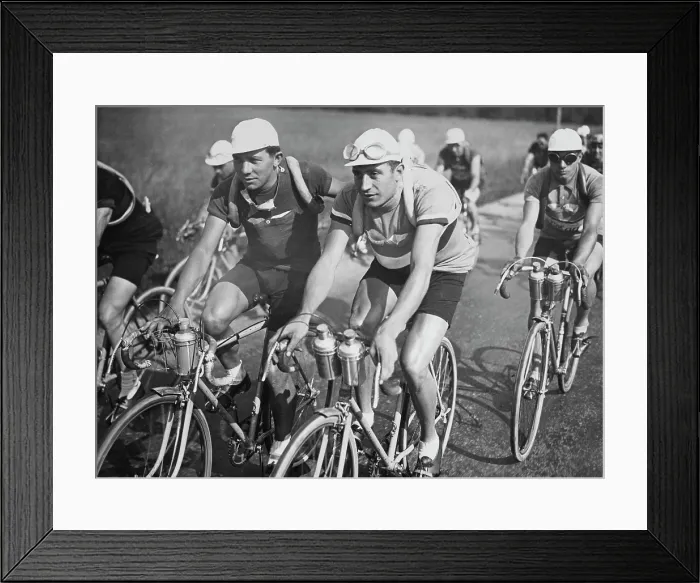 Framed Print : 1933 Tour de France Framed Print : 1933 Tour de France