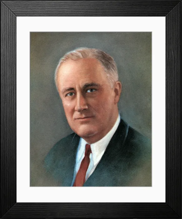 Framed Print : Franklin Delano Roosevelt Framed Print : Franklin Delano Roosevelt