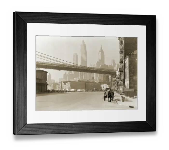 Framed Print : Lower Manhattan, New York City Framed Print : Lower Manhattan, New York City