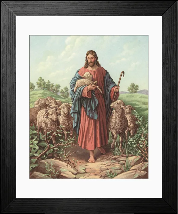 Framed Print : The Good Shepherd Framed Print : The Good Shepherd