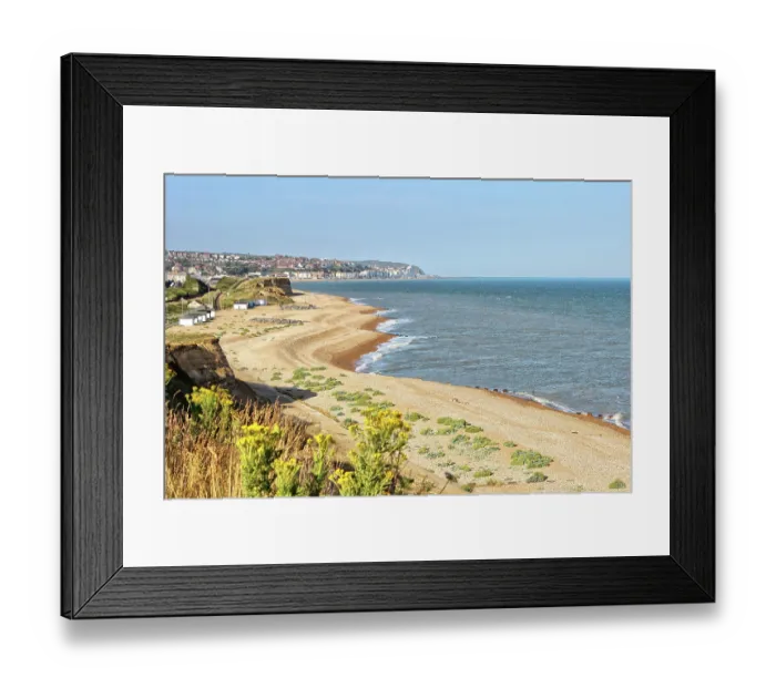 Framed Print : Seaside view from Galley Hill, Bexhill