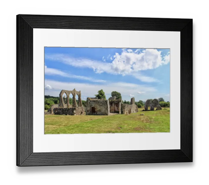 Framed Print : Ruins of Bayham Abbey, Kent Framed Print : Ruins of Bayham Abbey, Kent