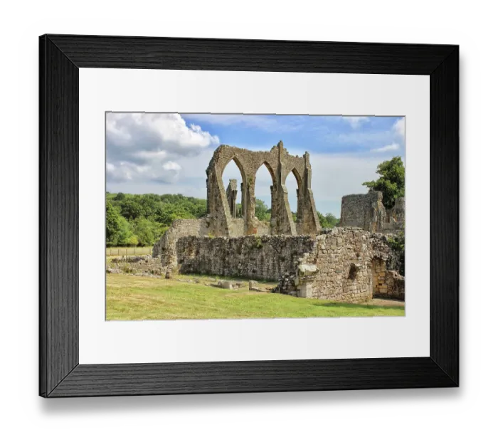 Framed Print : Ruins of Bayham Abbey Framed Print : Ruins of Bayham Abbey