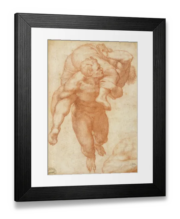 Framed Print : Group From The Last Judgement Framed Print : Group From The Last Judgement