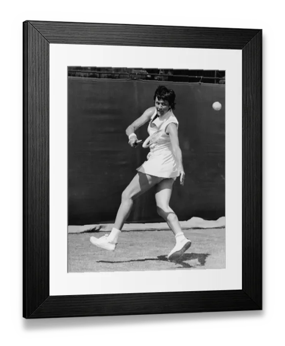 Framed Print : Margaret Court Returns Framed Print : Margaret Court Returns