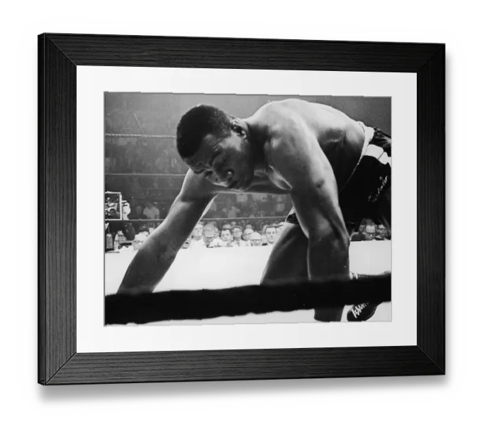 Framed Print : Sonny Liston v Muhammad Ali Framed Print : Sonny Liston v Muhammad Ali