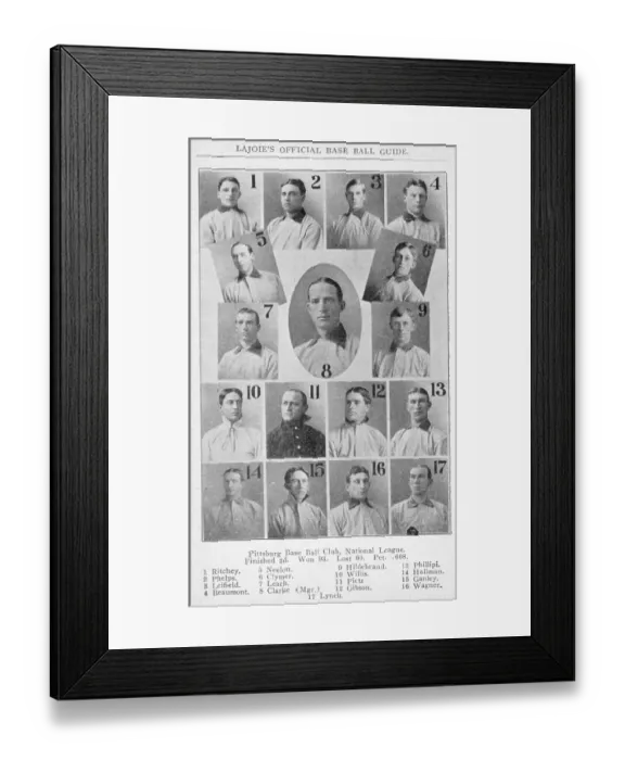Framed Print : Pittsburgh Pirates Team Collage Framed Print : Pittsburgh Pirates Team Collage