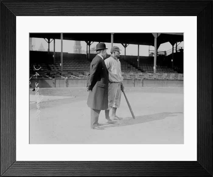 Framed Print : Wagner & Harrison At West Side Grounds Framed Print : Wagner & Harrison At West Side Grounds