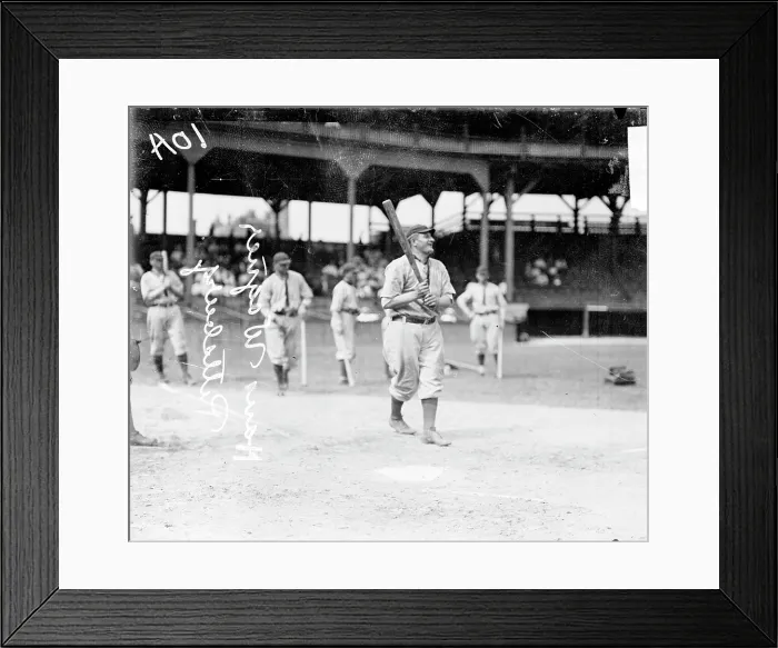 Framed Print : Pittsburgh's Honus Wagner With Teammates Framed Print : Pittsburgh's Honus Wagner With Teammates