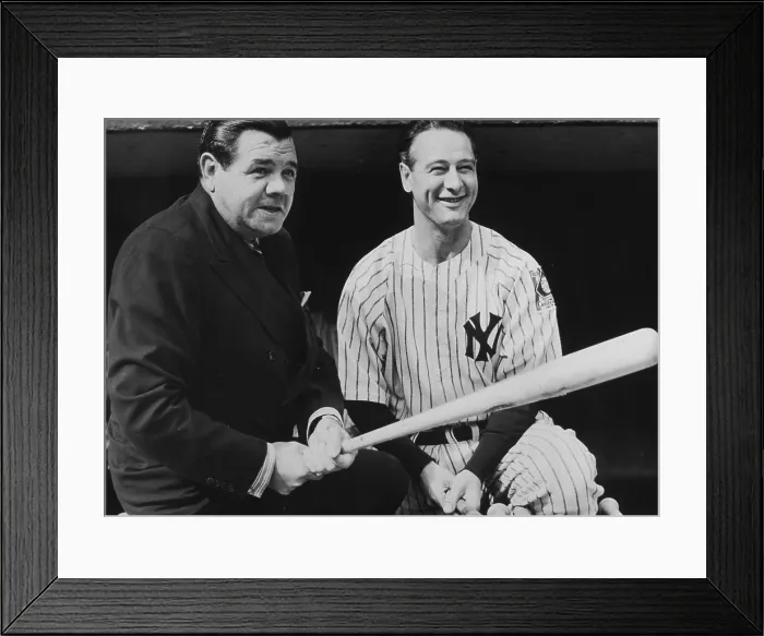 Framed Print : Babe And Lou Framed Print : Babe And Lou
