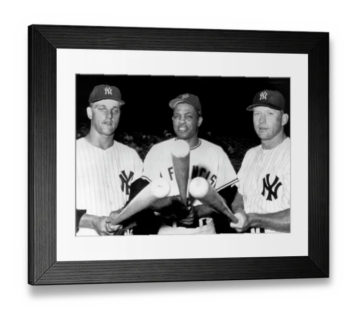 Framed Print : Three Slugging Outfielders Framed Print : Three Slugging Outfielders
