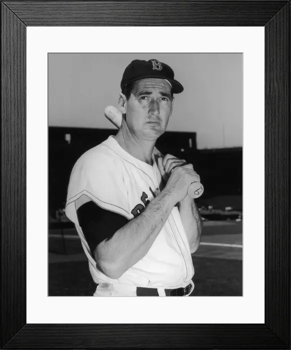 Framed Print : Ted Williams
