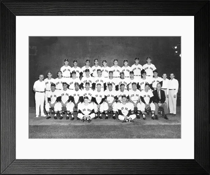 Framed Print : 1950 Boston Red Sox Framed Print : 1950 Boston Red Sox