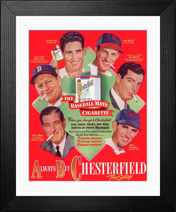 Framed Print : Smoking Ball Players Framed Print : Smoking Ball Players