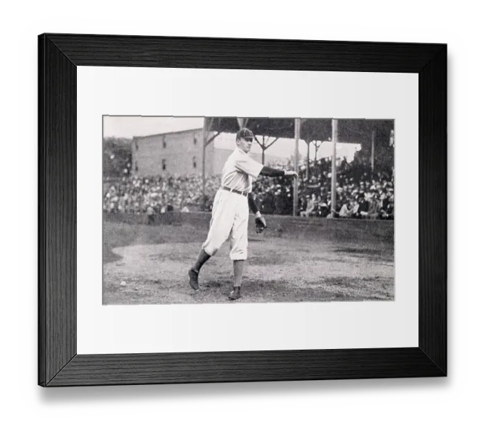 Framed Print : Walter Johnson Warms Up Framed Print : Walter Johnson Warms Up