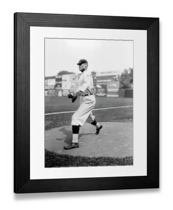 Framed Print : Baseball Star Walter Johnson Framed Print : Baseball Star Walter Johnson