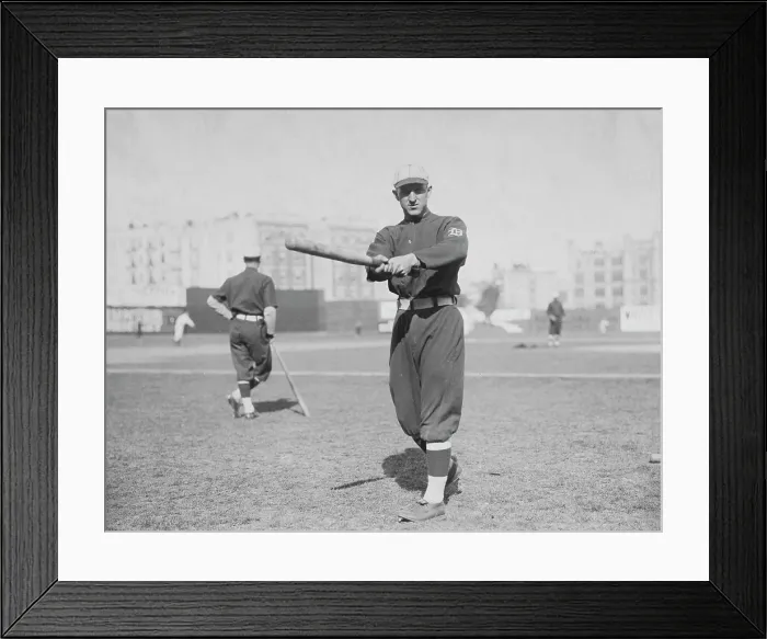 Framed Print : Ty Cobb, Detroit Tigers Outfielder Framed Print : Ty Cobb, Detroit Tigers Outfielder