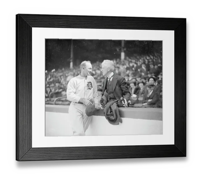 Framed Print : Two Hall Of Famers Framed Print : Two Hall Of Famers