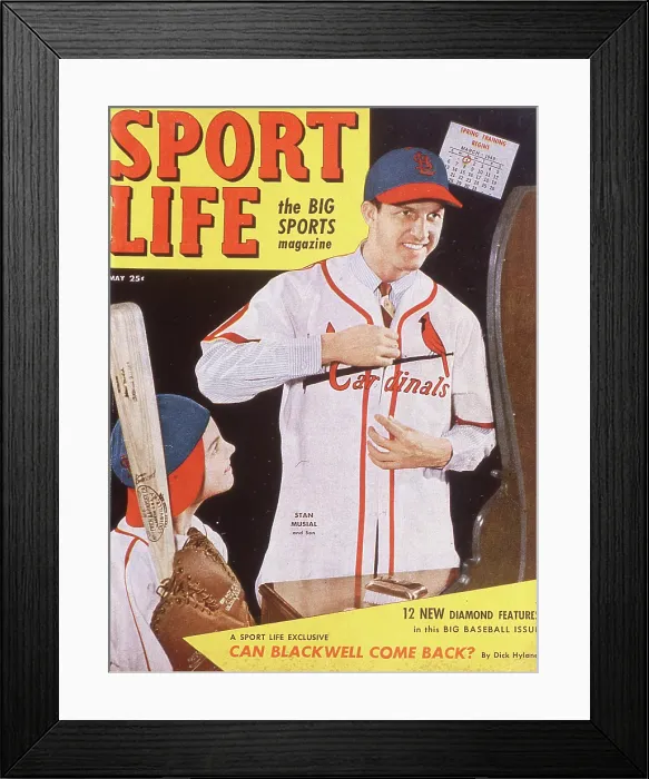 Framed Print : Stan Musial Sport Life Framed Print : Stan Musial Sport Life